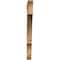 Ekena Millwork Balboa Traditional Smooth Bracket, Western Red Cedar, 3 1/2"W x 44"D x 44"H BKT04X44X44BOA01SWR - alternate 2
